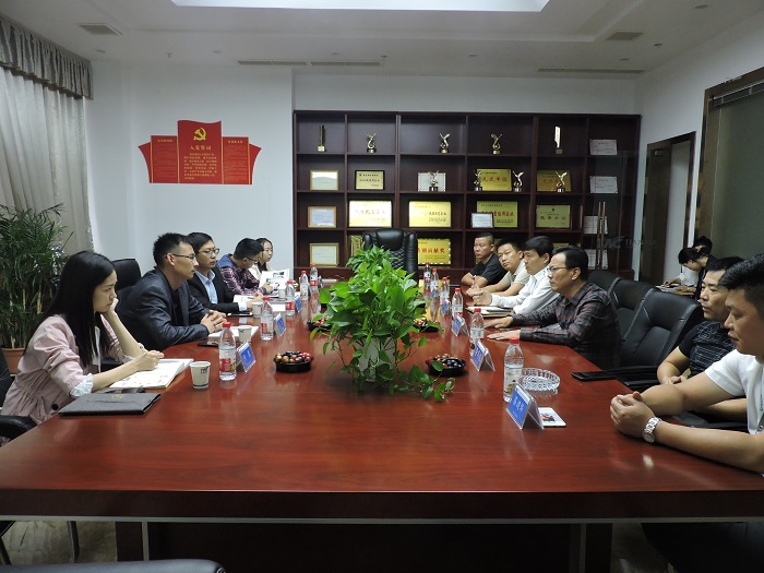 熱烈歡迎恒大、聯(lián)東集團領(lǐng)導(dǎo)蒞臨我司考察指導(dǎo)工作